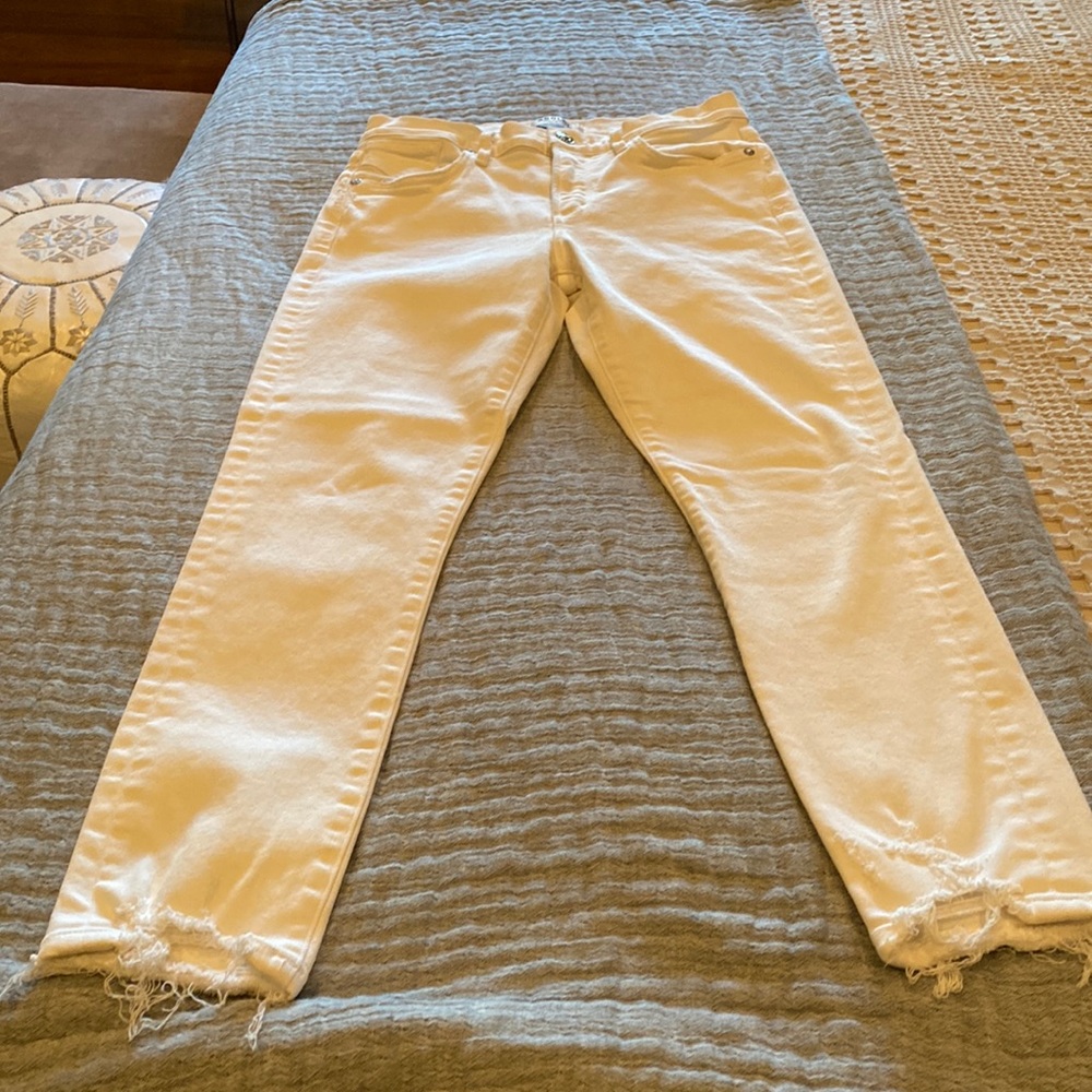 AGolde white denim jeans